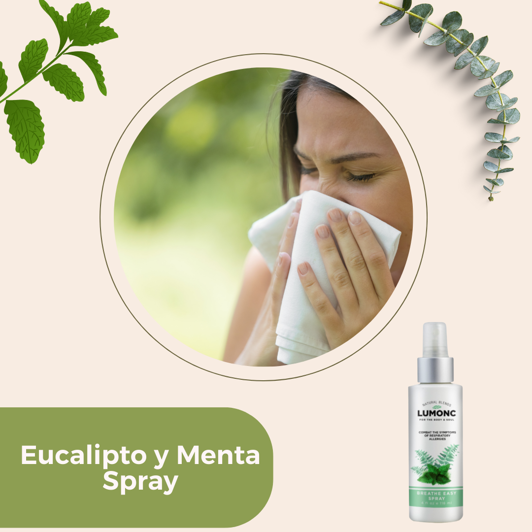Spray de Eucalipto y Menta para respirar mejor